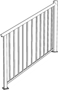 Picket Stair3D